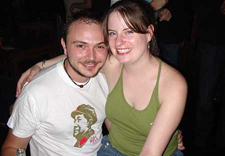 Crowd scene OFFLINE club at the Dogstar, Brixton, Thursday 30th June 2005, urban75 club night, London.