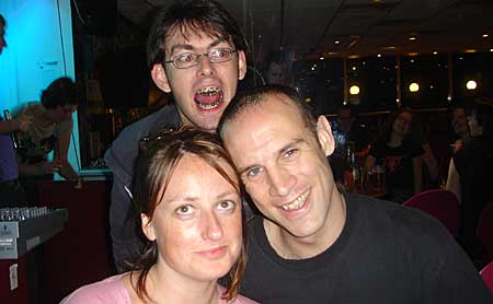 Look out! Behind you! Offline 7 at the Brixton Ritzy, Thursday 19th August 2004.