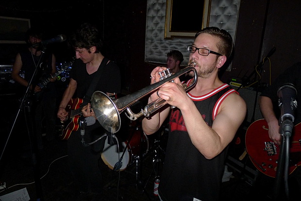 Roy De Roy live at Offline Club on Saturday 9th May 2015 at Offline Club at the Dogstar, 389 Coldharbour Lane, Brixton, London SW9, with DJs playing ska, electro, indie, punk, rock'n'roll, big band, rockabilly and skiffle