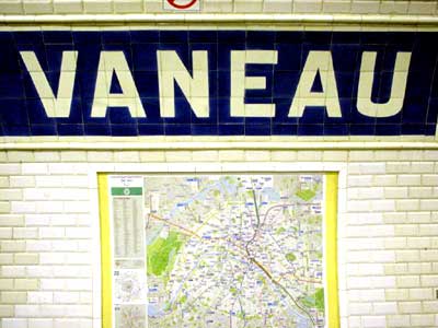  Station Vaneau (Metro Line 10) Paris, France