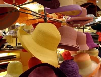 Hats, Bon Marche, Paris