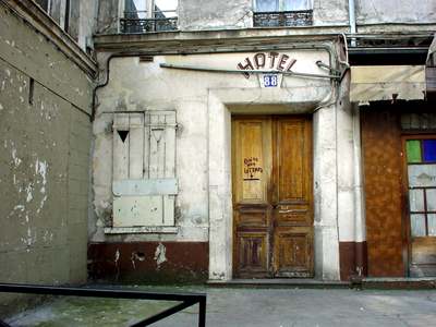 Abandoned hotel, Paris