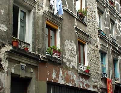 tenement housing, Paris