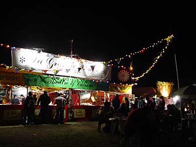 Theatre of Cuisine, Big Chill festival, Eastnor Castle, Ledbury, Herefordshire, England UK