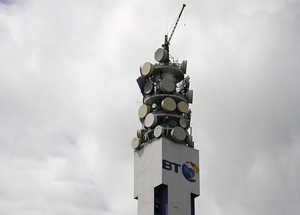BT Tower, Birmingham, England UK