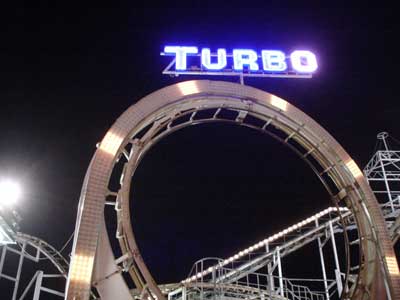 Turbo roller coaster