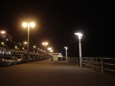 Madeira Drive at night