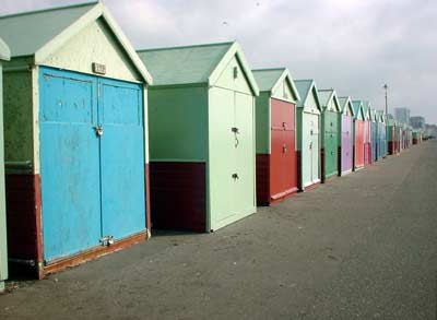 Beach huts, Hove
