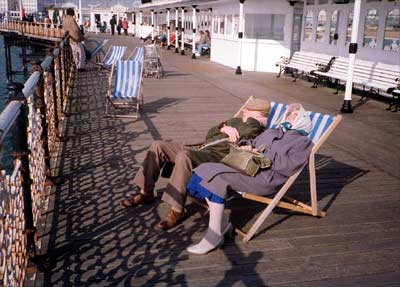 Old folks, Brighton Pier