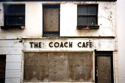 Abandoned Coach Cafe, Brighton
