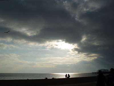 Winter's sky, Brighton, East Sussex