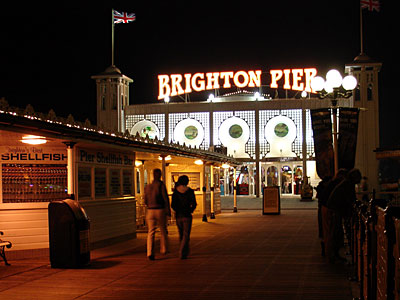 Amusement arcade, Palace Pier , Brighton, East Sussex