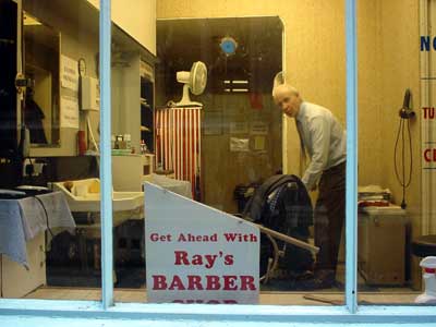 Ray's Barber Shop, Cambridge, England