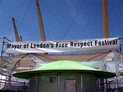 Mayor of London's Free Respect Festival, 19th July 2003 Greenwich, London