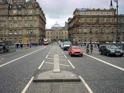 North Bridge, looking north, Edinburgh