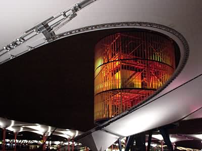 Millennium Dome, night