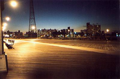 the Boardwalk, Coney Island, New York