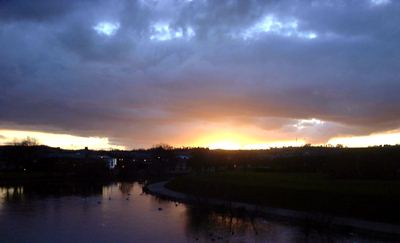 Exeter sunset