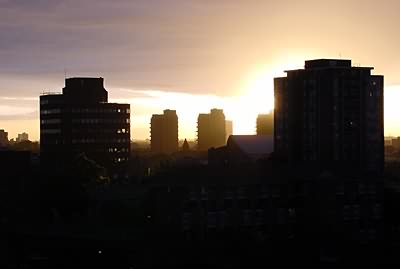 Brixton sunset