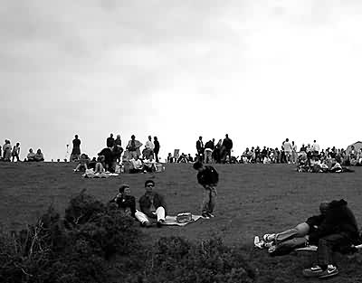 waiting for the eclipse, Devon 1999