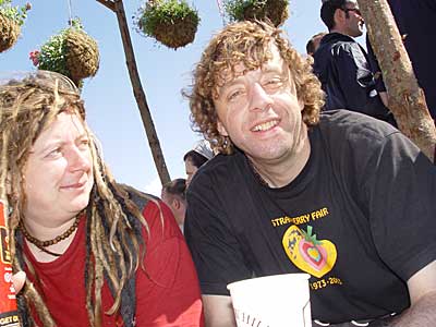 Photos from Glastonbury Festival, June 2004