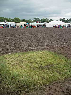 Mudbath, The Other stage area, Glastonbury Festival, June 2004