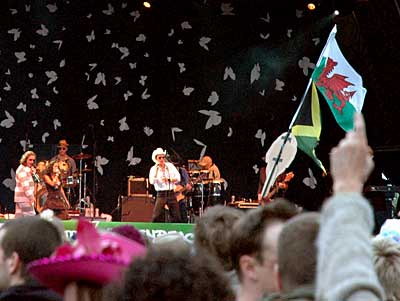 Alabama 3, Jazz World stage, Glastonbury Festival, Pilton, Somerset, England June 2005