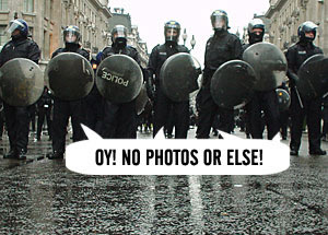 Photographers Protest Over Police Harassment