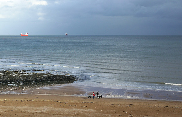 A walk from Broadstairs to Margate, Isle of Thanet, Kent, England, November, 2009