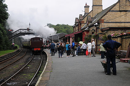 Photos of Lakeside and Haverthwaite Railway, Lake Windermere, Lake District, Cumbria, England, UK.