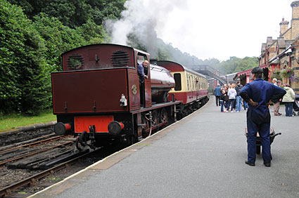 Photos of Lakeside and Haverthwaite Railway, Lake Windermere, Lake District, Cumbria, England, UK.