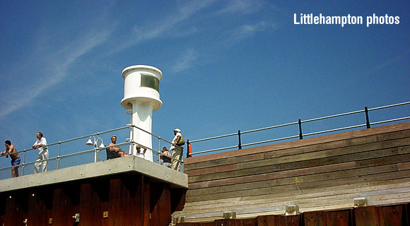 Photos of Littlehampton, West Sussex, with views of the beach, station, local architecture and the River Arun