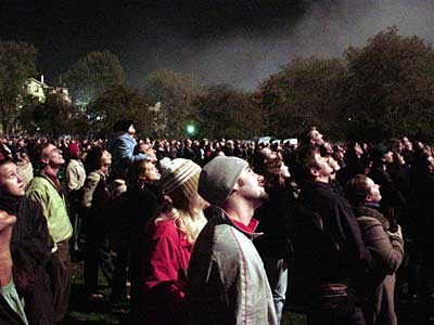 Fireworks night, Primrose Hill