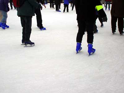 Ice Skaters, Somerset House, Winter 2002