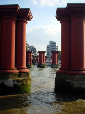 Old Blackfriars Railway Bridge, London