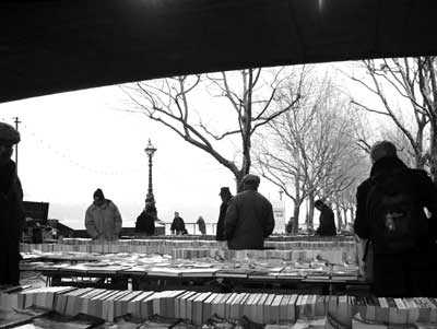 Book fair, under Waterloo Bridge, Southbank, London