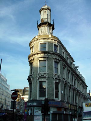 Old Oyster Bar, corner of Pentonville Road and York Way, Kings Cross, London, June 2003