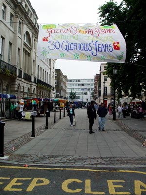 Fitzrovia Square Festival, London, June 2003