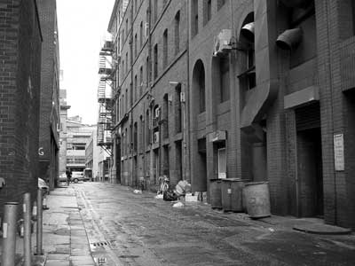 Old warehouses, Manchester