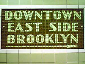 Subway sign, 34th St