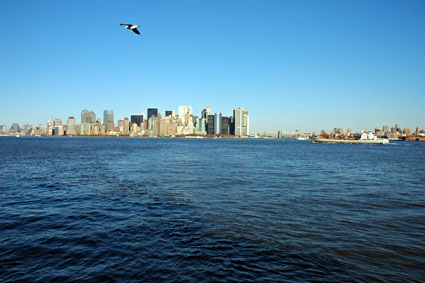 Photos of Ellis Island and Ellis Island Immigration Museum, Hudson River, New York Harbor, New York, NYC, November 2005