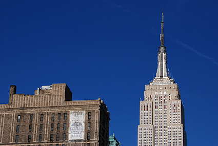 Empire State Building from Madison Square, Midtown Manhattan, New York, NYC, November 2006