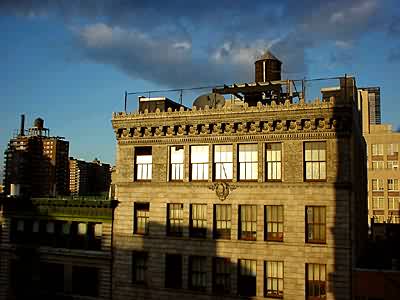 view from the Chelsea Hotel