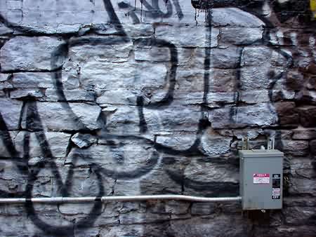 Graffiti and power box
