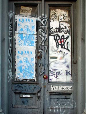 Doorway, Greene Street, SoHo, Manhattan, New York