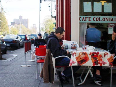 Cafe Colonial, E Houston St, Manhattan, New York