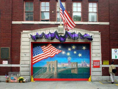 Fire Engine House, Middagh Street, Brooklyn Heights, Brooklyn, New York