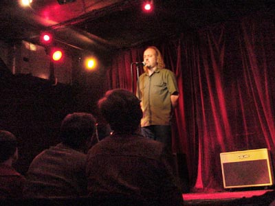 Bill Bailey at the 'Eating It' comedy night at the Luna Lounge, 171 Ludlow St, Lower East Side, Manhattan, New York