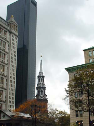 Where the World Trade towers stood, Manhattan, New York
