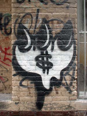 Graffiti, Bowery, Manhattan, New York